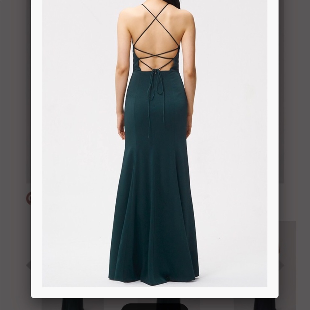 Jenny Yoo Naomi Dress - Emerald